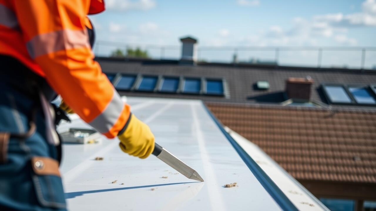 What is the most common defect in a flat roof?